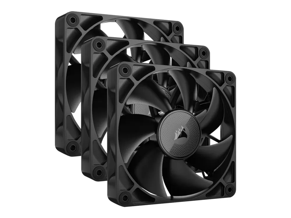 Corsair iCUE LINK QX120 - schwarz - 120mm Gehäuselüfter 3er-Pack