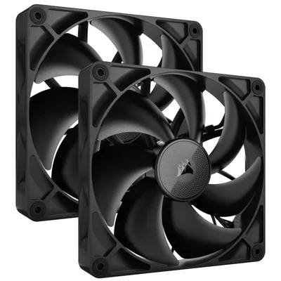 Corsair iCUE LINK RX140 Starter Kit, 2 zusätzliche schwarze PWM-Lüfter