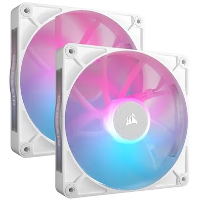 Corsair iCUE LINK RX140 RGB Starter Kit 2 zusätzliche weiße PWM-Lüfter