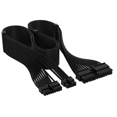 Kabel Corsair CP-8920448 ATX 24-pin 61 cm schwarz Einzelsleeve