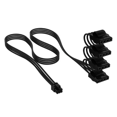 Kabel Corsair CP-8920456 4 x SATA 0,75 m schwarz