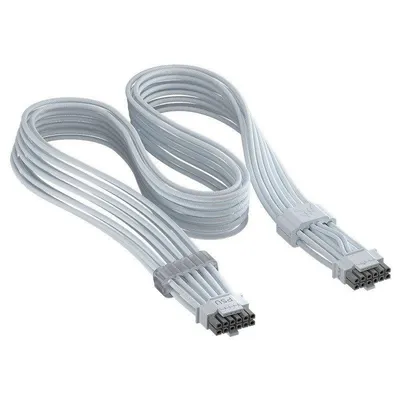 Kabel CORSAIR ThermalProtect PCIe 5.1 600W 12V-2x6 - Weiß