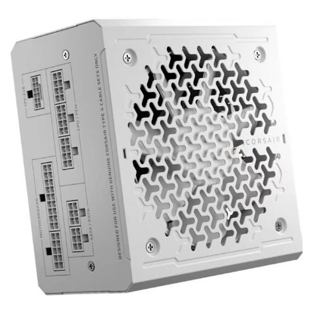 Corsair RMe Series RM850e ATX 3.1 PCIe 5.1 850W Cybenetics 80 Plus Gold Modular Weiß