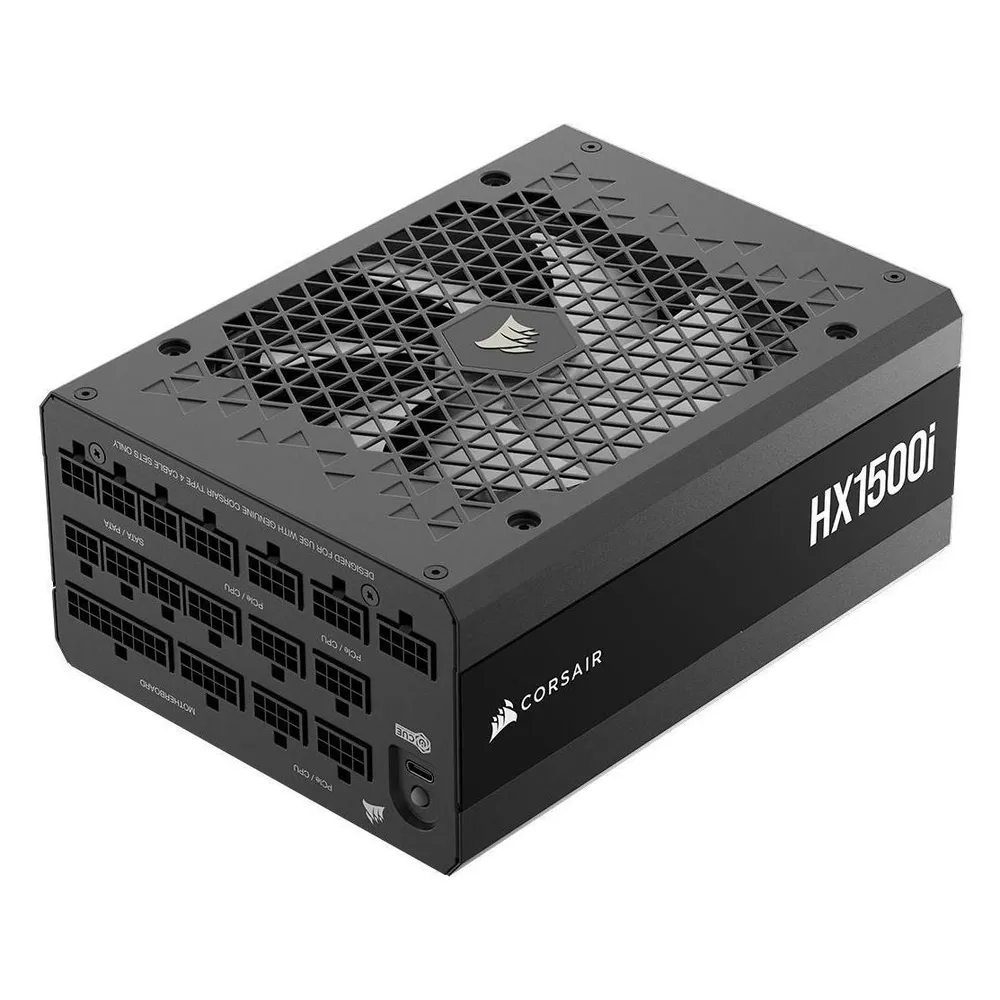 Corsair HXi Series HX1500i ATX 3.1 PCIe 5.1 1500 W 80 Plus Platinum Modular