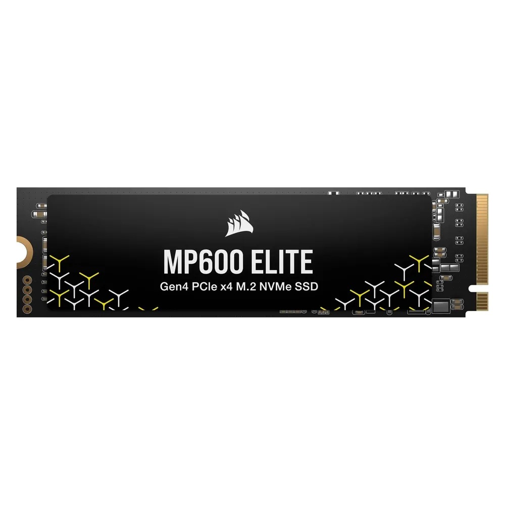 Corsair MP600 ELITE 1 TB SSD PCIe Gen4 x4 NVMe M.2 NAND TLC 3D ohne Kühlkörper