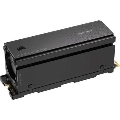 Corsair MP700 PRO 2 TB SSD PCIe M.2 NVMe 2.0 Gen5 x4 mit Luftkühler