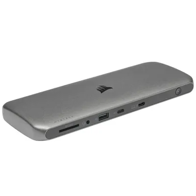 Corsair TBT200 Thunderbolt 4 Dockingstation USB-C auf Thunderbolt/RJ45/USB 3.0/USB-C/PD 96W
