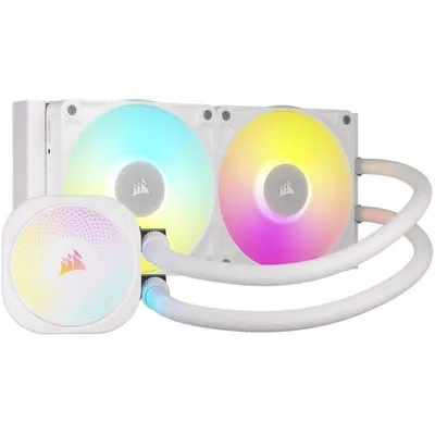 Refrigeración Líquida Corsair iCUE LINK TITAN 240 RX RGB 2 Lüfter Weiß