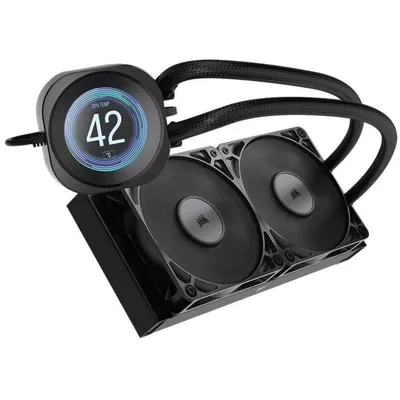 Refrigeración Líquida Corsair Nautilus 240 RS LCD 240mm 2 Lüfter IPS