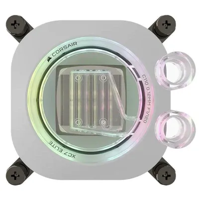 Flüssigkeitskühlung Corsair iCUE LINK XC7 RGB ELITE Weiß