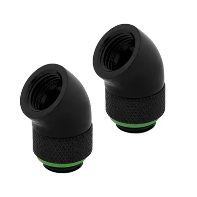 Flüssigkeitskühlung Corsair Hydro X Series 45° Drehadapter Schwarz
