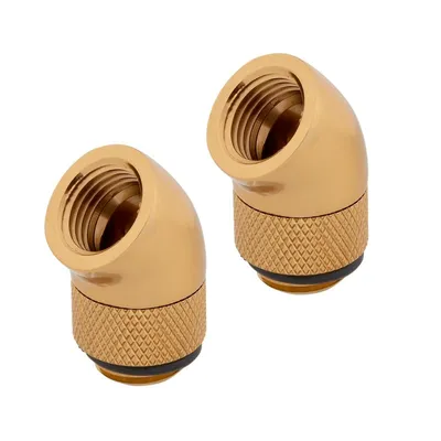 Corsair Hydro X Series 45° Rotary Pack 2 Adapter Gold
