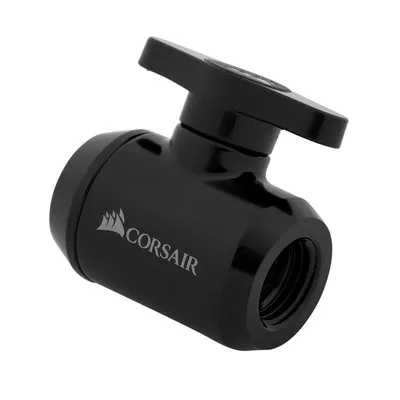 Flüssigkeitskühlung Corsair Hydro X Series XF Kugelhahn Schwarz