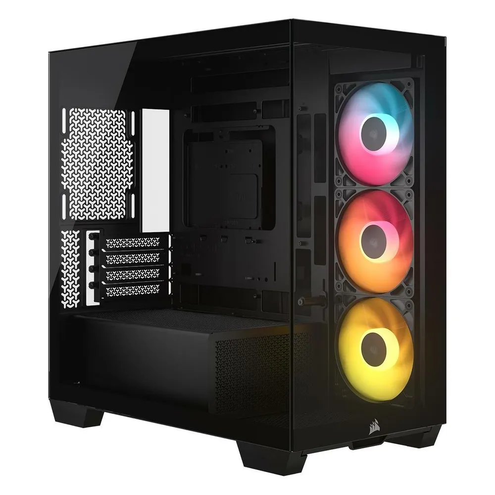 Gehäuse Micro-ATX CORSAIR 2800X RS-R ARGB Schwarz