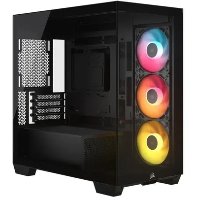 Gehäuse Micro-ATX CORSAIR 2800X RS-R ARGB Schwarz