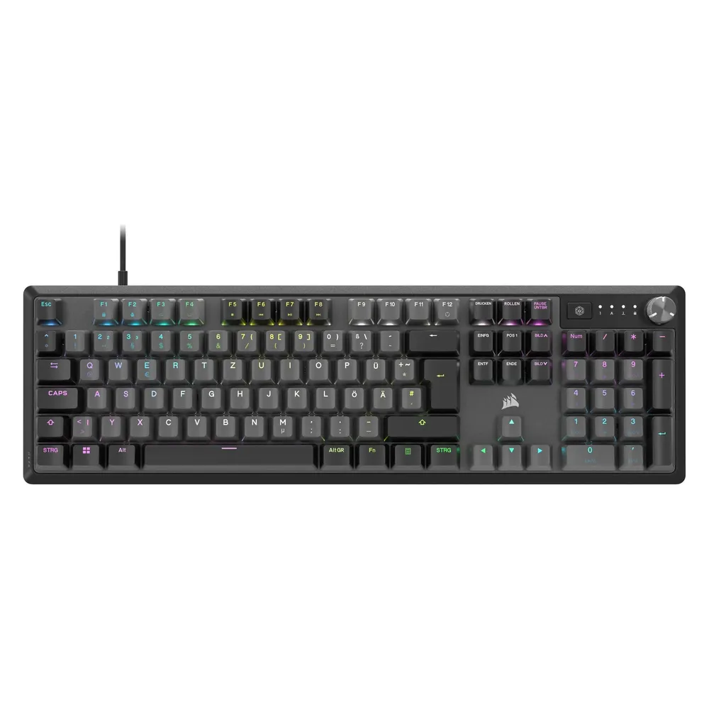 K70 Core RGB mechanische Gaming-Tastatur - Grau