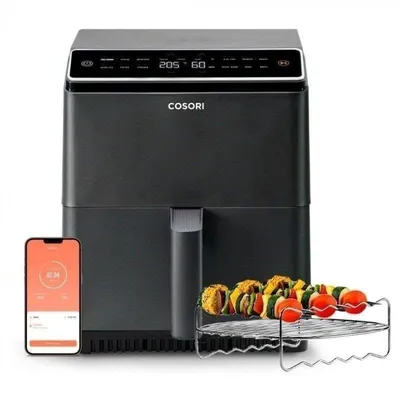 Heißluftfritteuse Cosori Dual Blaze Chef Edition 6.4L 1700W Touch WiFi VeSync