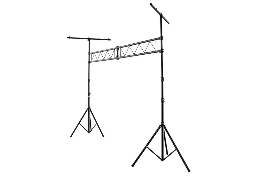 COSTWAY Lampenstativ (180-360cm höhenverstellbar, klappbar, bis 100kg)