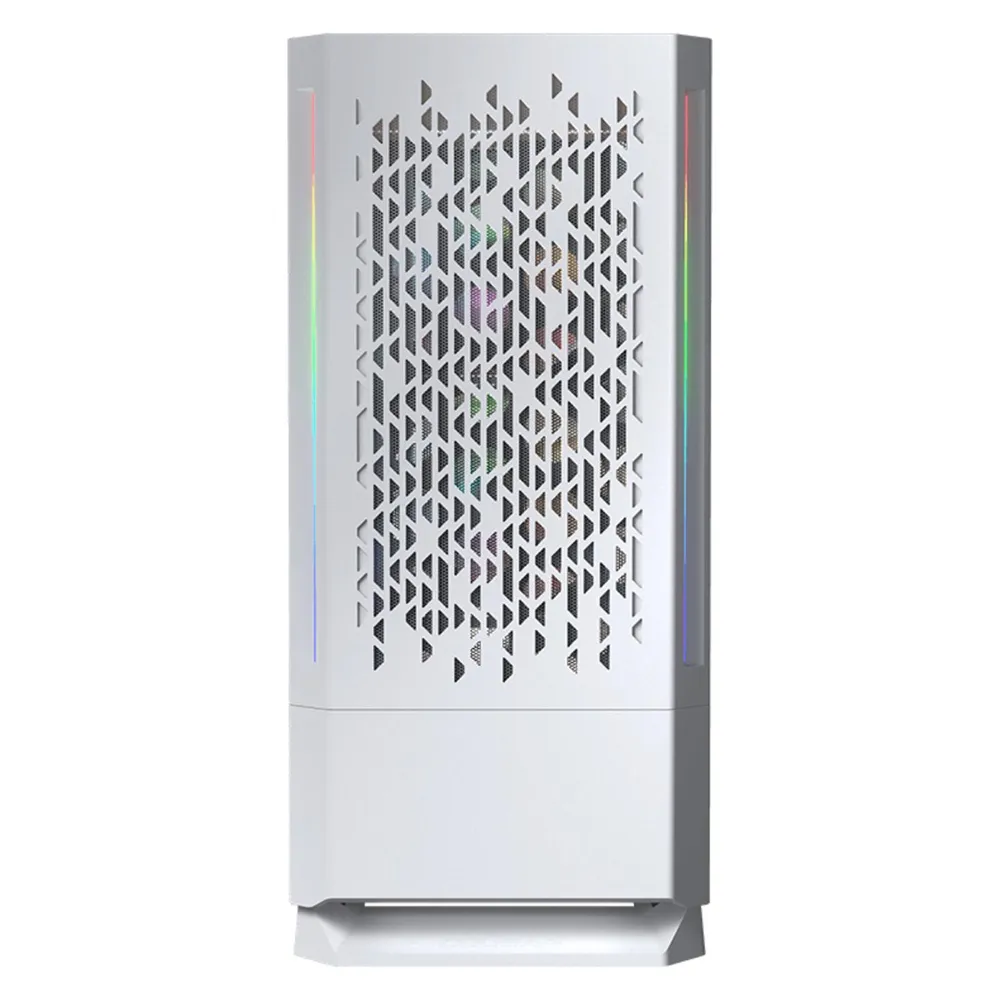 Cougar Case MX430 Air RGB Weiss, Midi Tower, PC, Weiss, ATX, micro ATX, Mini-ITX, Gaming, HDD, Leistun