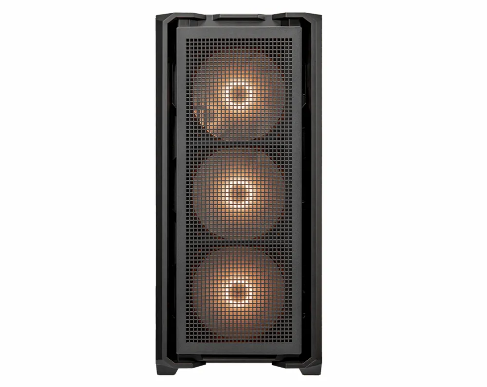 Gehäuse Full Tower Cougar Schwarz ATX/EATX Fenster RGB 4x2.5" 1x3.5" Gehärtetes Glas