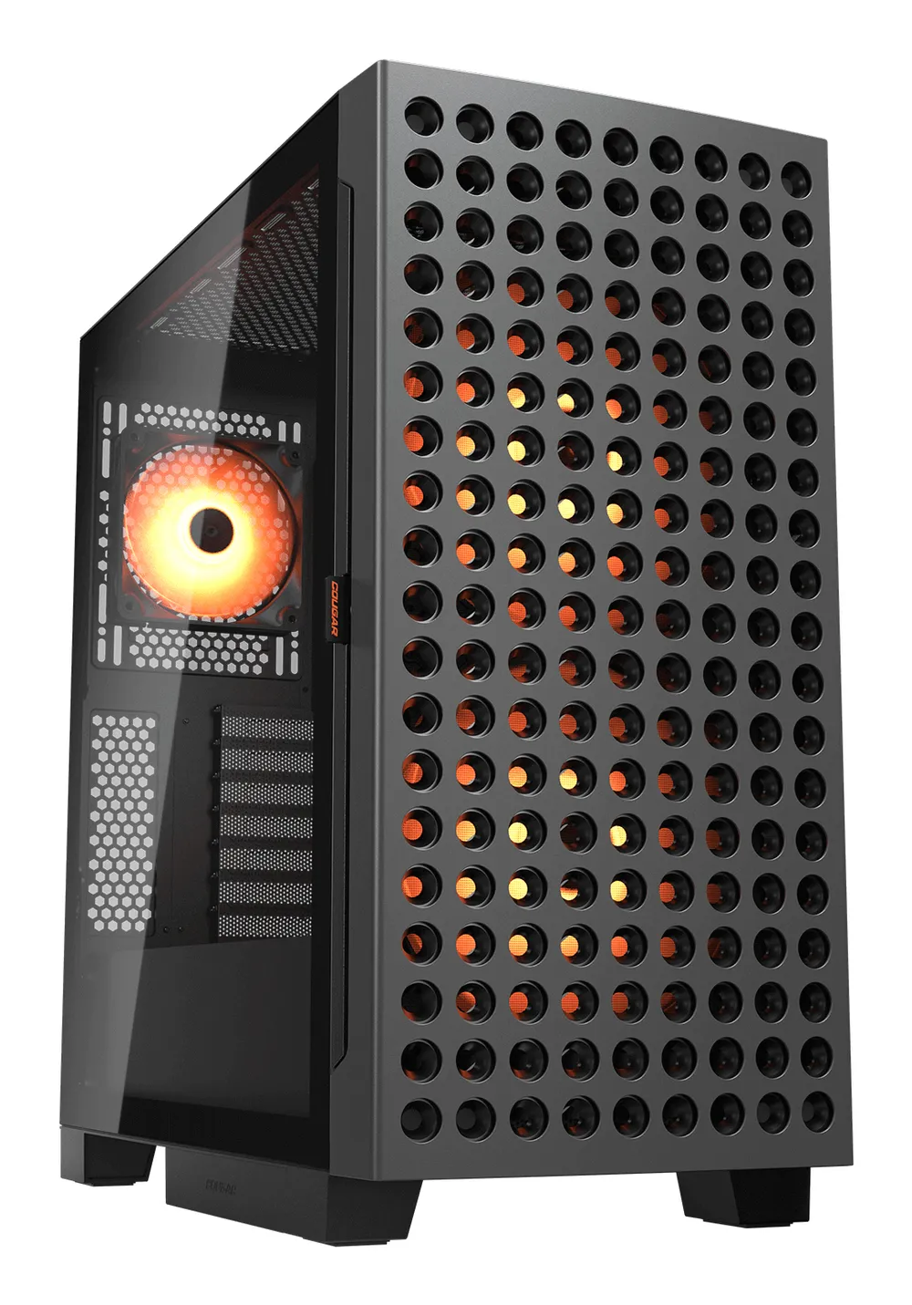 Tower Cougar Airface ECO RGB 2x180mm EATX Gehäuse Glas