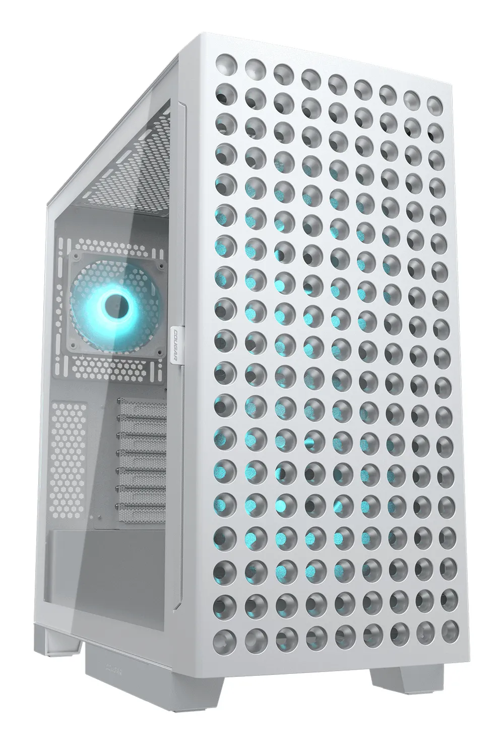 Cougar Gaming Airface ECO RGB Weiß Tower 2x180mm 1x120mm ATX/Micro ATX/EATX