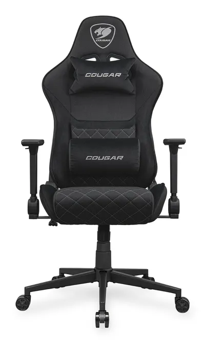Gaming-Stuhl COUGAR Armor One V2, 120 kg, Schwarz