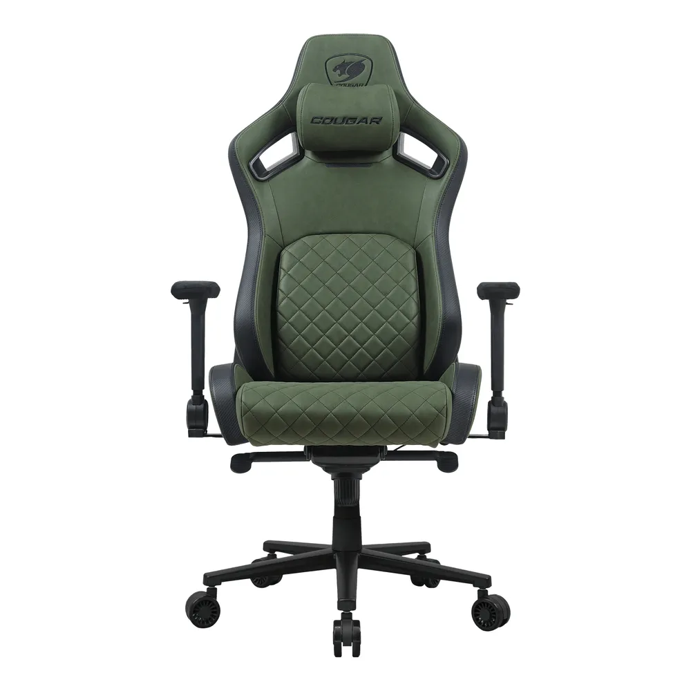 Gaming-Stuhl Cougar DEFENSOR S Army Green F Stoff 4D Armlehnen 150 kg