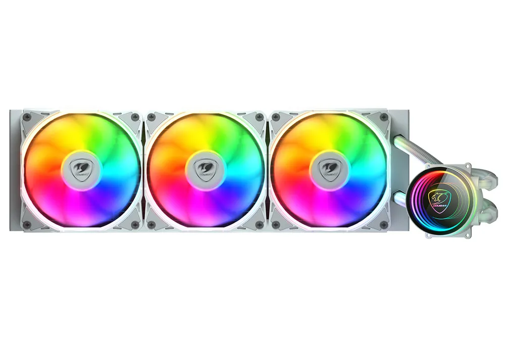 Refrigeración Líquida Cougar CGR-PSDELRGB-W-360 360mm 3 Lüfter RGB Weiß