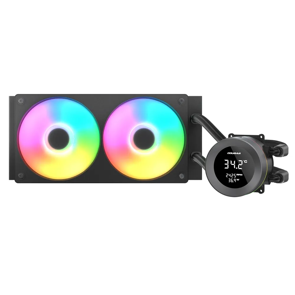 Refrigeración Líquida Cougar CGR-PSDVARGB-B-240 240mm 2 Lüfter RGB