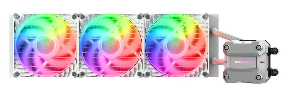 Refrigeración Líquida Cougar CGR-PSDUTRGB-W-360 360mm 3 Lüfter RGB Weiß