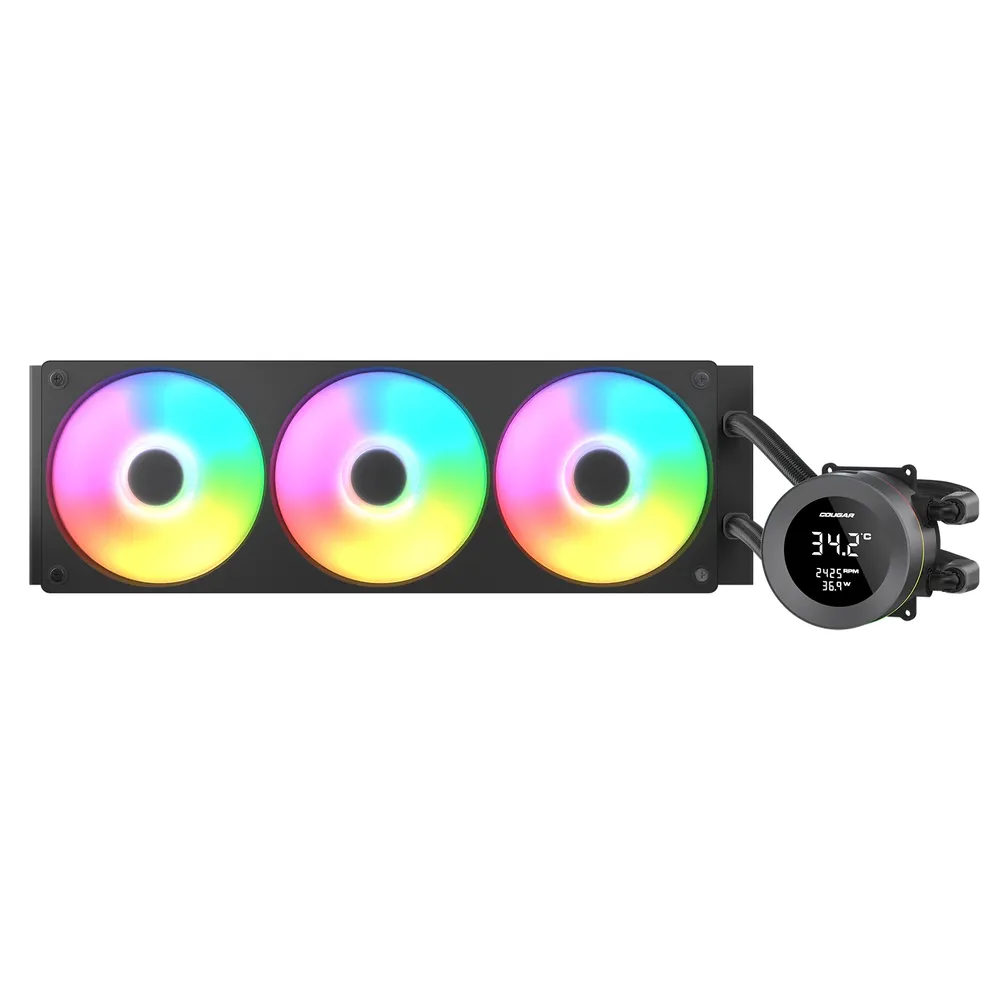 Refrigeración Líquida Cougar CGR-PSDVARGB-B-360 360mm 3 Ventiladores RGB PWM