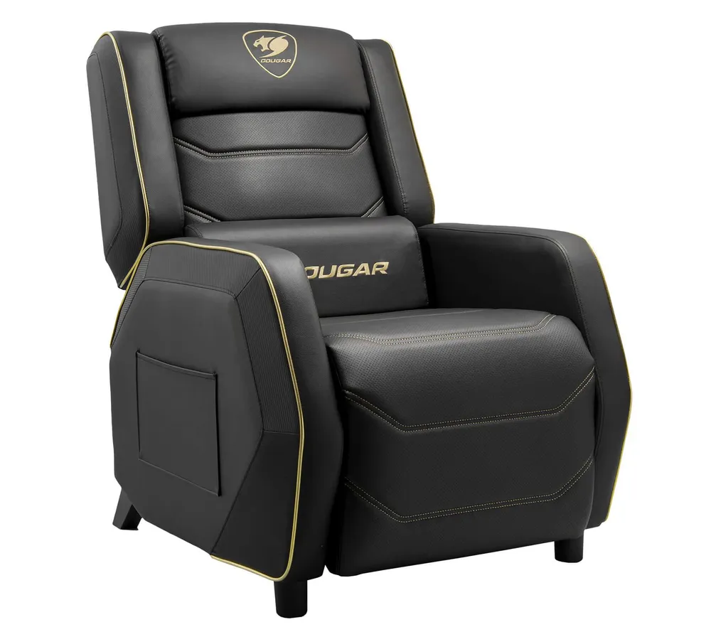 Gaming Sessel Cougar Ranger S Royal USB Ergonomisch Kunstleder Schwarz