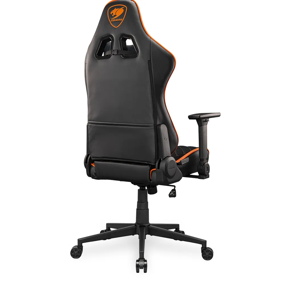COUGAR Gaming-Stuhl Armor One V2 F, PVC/Stoff,Schwarz/Orange