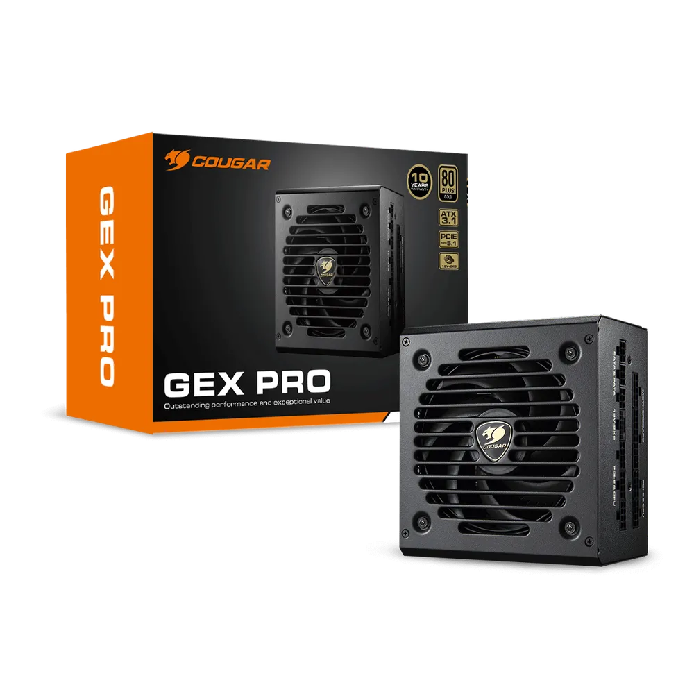COUGAR Netzteil GEX PRO 850W ATX3.1 / 80 Plus Gold / Modular