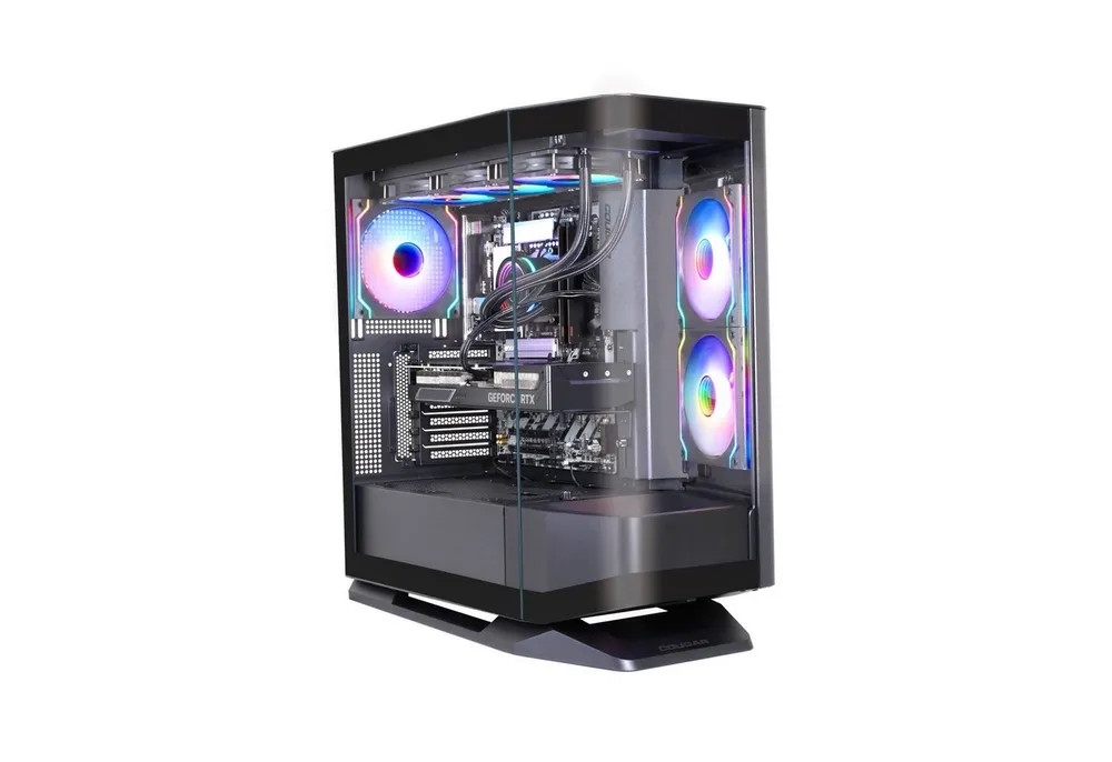 Cougar FV270 BK 7499 Intel Core Ultra 7 265KF RTX 5070Ti 32GB DDR5 1TB SSD Gaming-PC (Intel Core Ultra 7 265KF, RTX 5070Ti, 32 GB RAM, 1000 GB SSD, Wasserkühlung, Windows 11, DDR5 RAM)