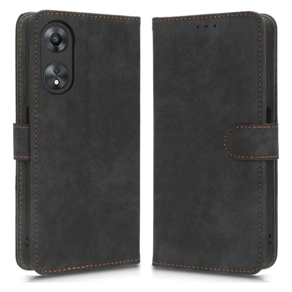 Cover-Discount OPPO A58 5G / A78 5G - Etui mit RFID Blocker schwarz
