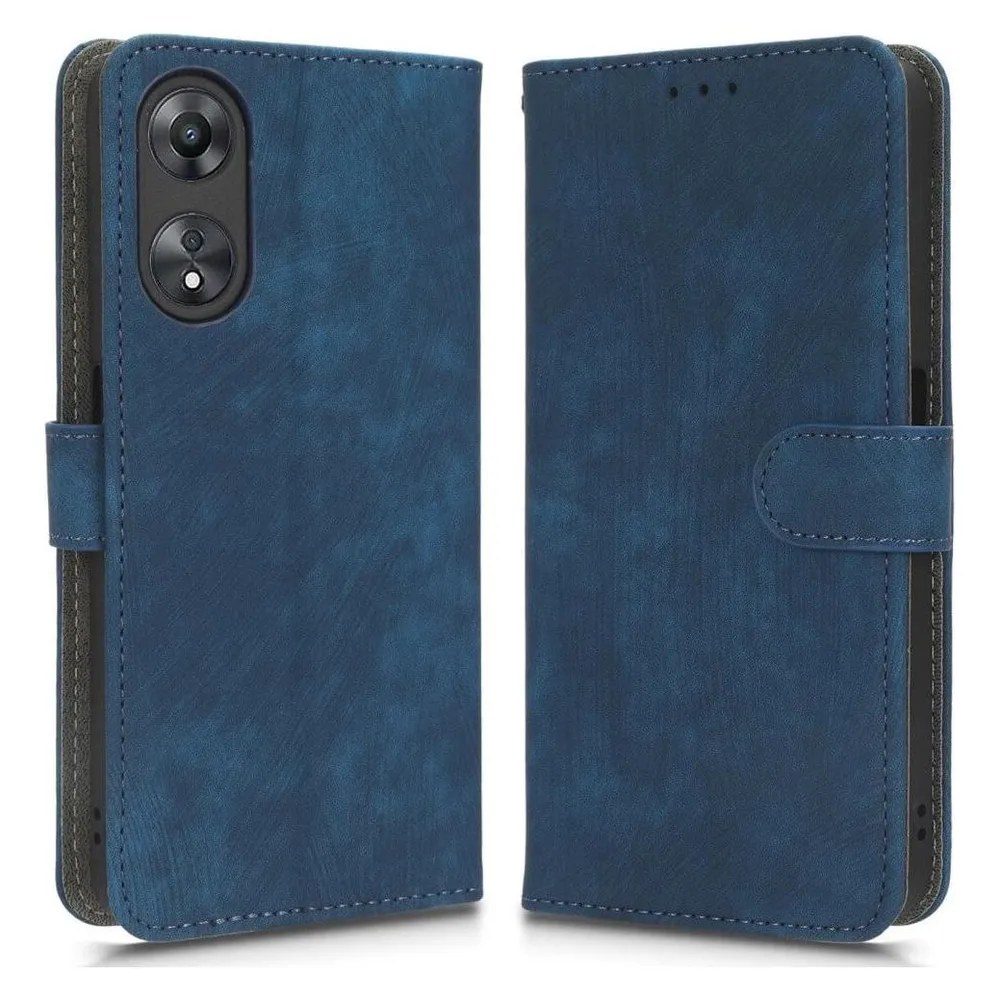 Cover-Discount OPPO A58 5G / A78 5G - Etui mit RFID Blocker blau