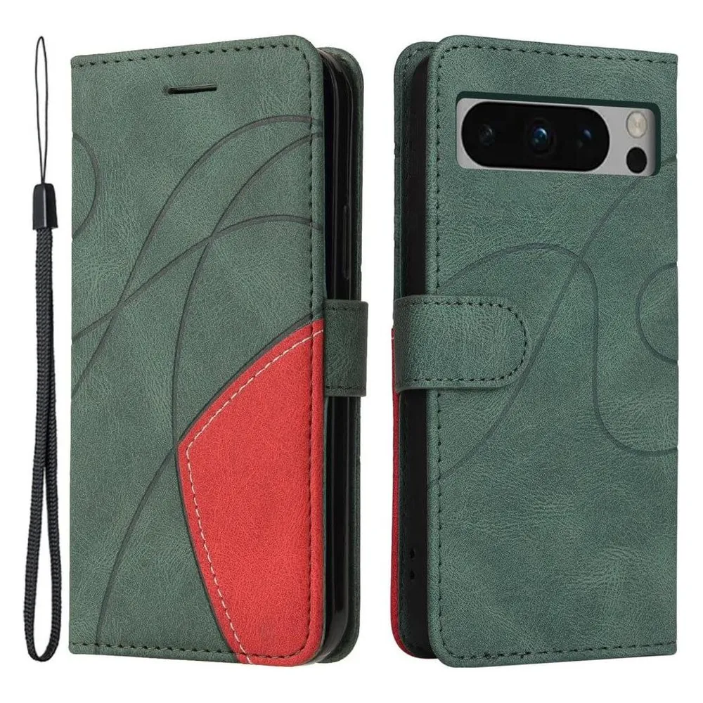 Cover-Discount Google Pixel 8 Pro - Dual-color Etui Hülle grün