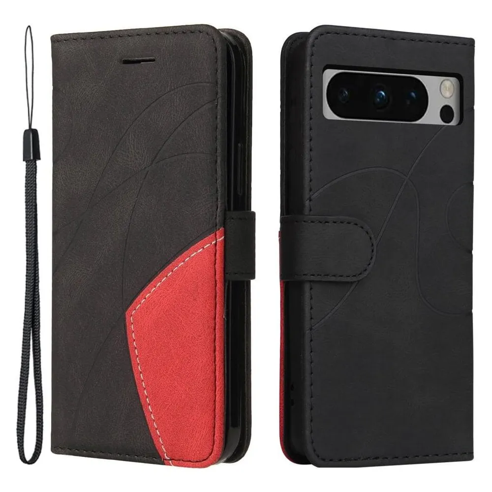 Cover-Discount Google Pixel 8 Pro - Dual-color Etui Hülle schwarz