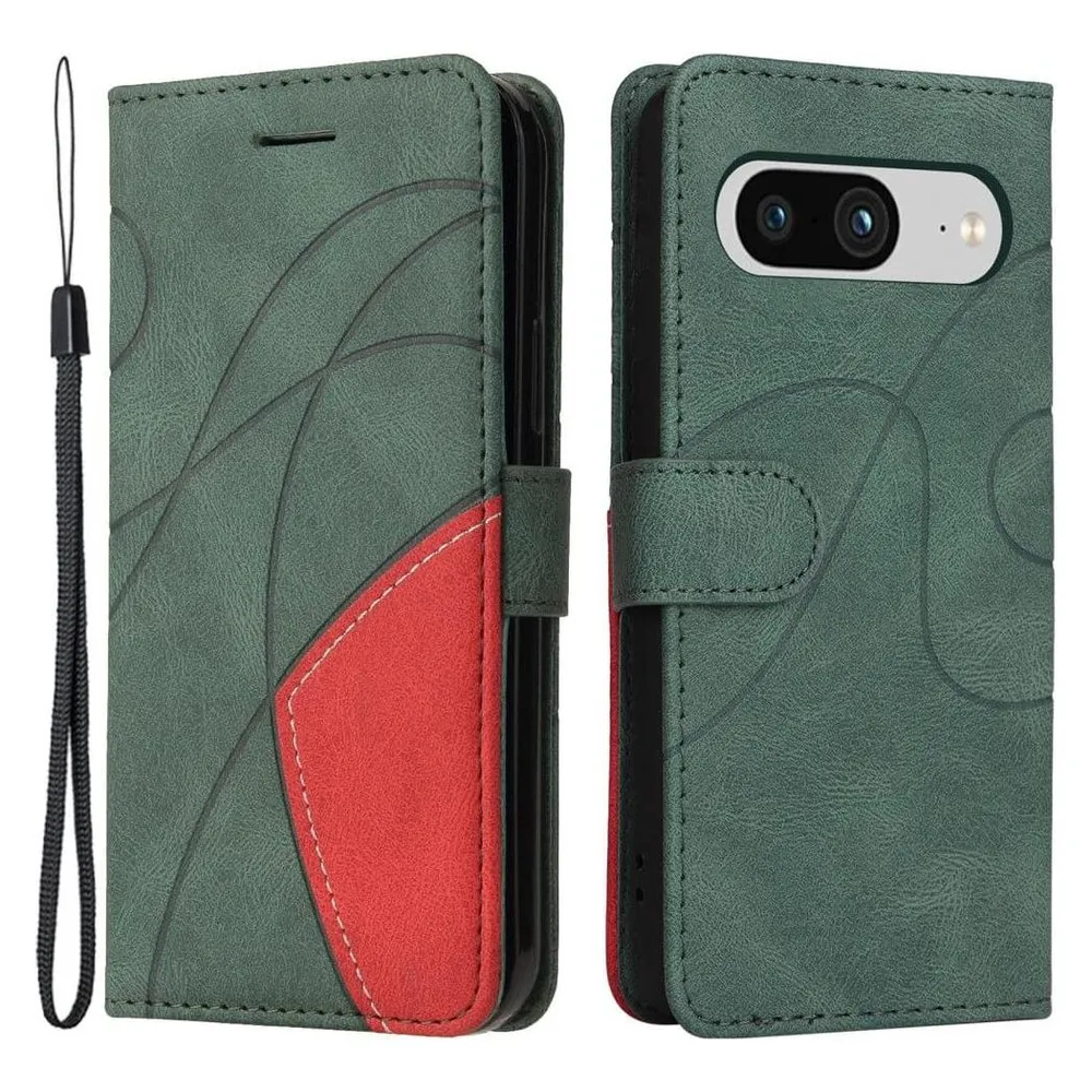Cover-Discount Google Pixel 8 - Dual-color Etui Hülle grün