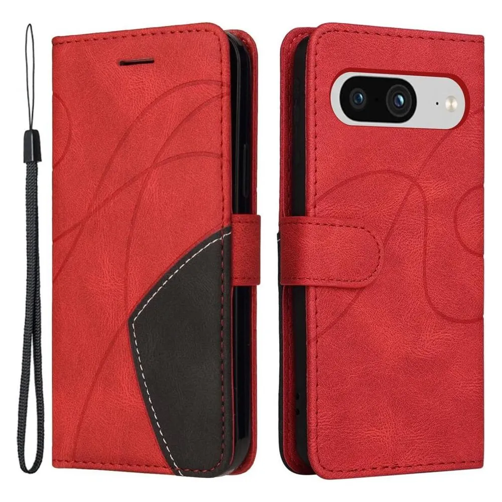 Cover-Discount Google Pixel 8 - Dual-color Etui Hülle rot