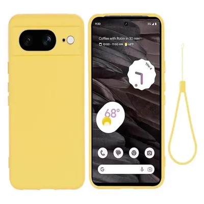 Cover-Discount Google Pixel 8 - Silikon Gummi Hülle gelb
