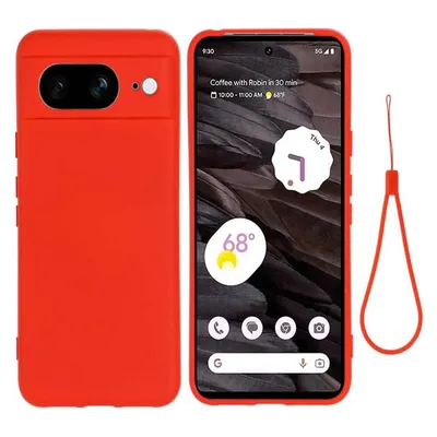 Cover-Discount Google Pixel 8 - Silikon Gummi Hülle rot