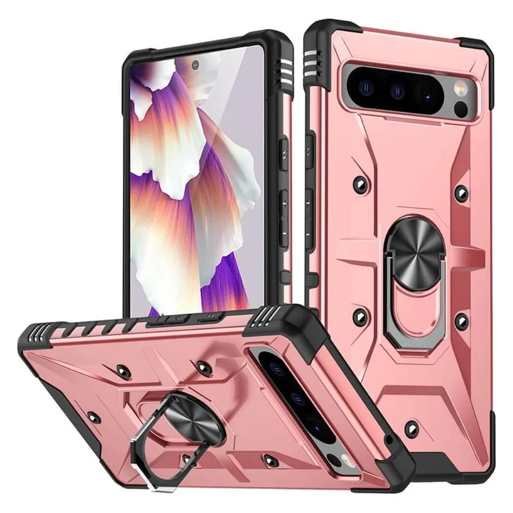 Cover-Discount Google Pixel 8 - Armor Case mit Kickstand rosa