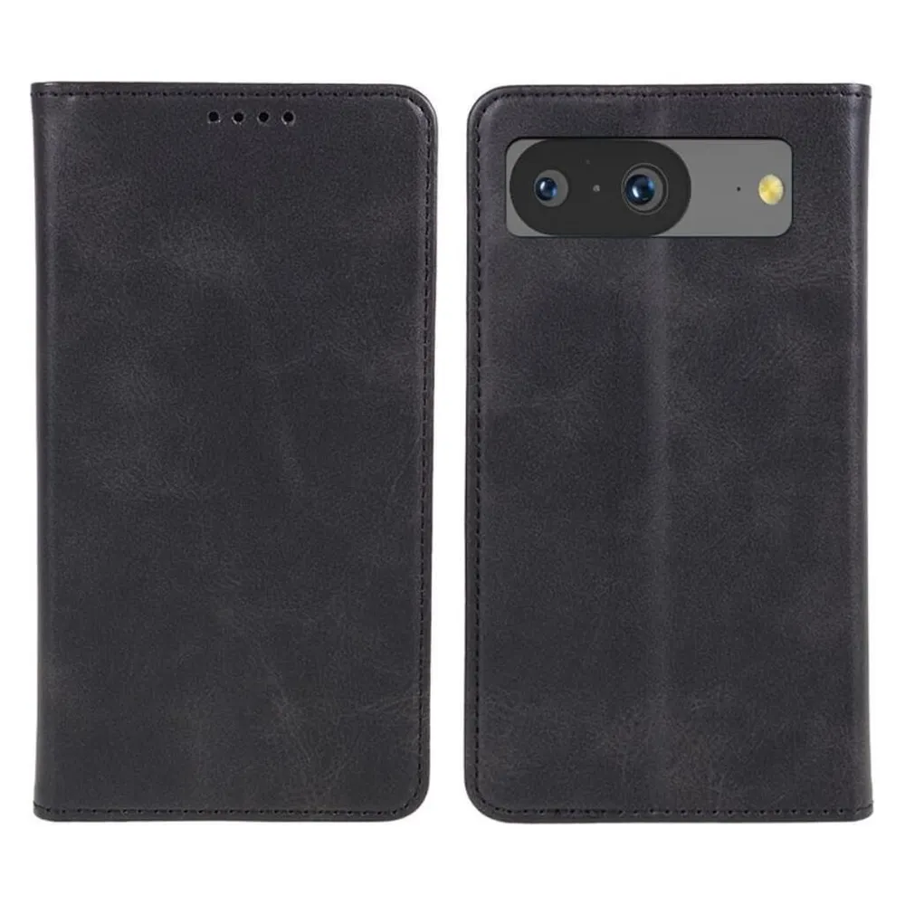 Cover-Discount Google Pixel 8 - Stand Flip Case Hülle schwarz