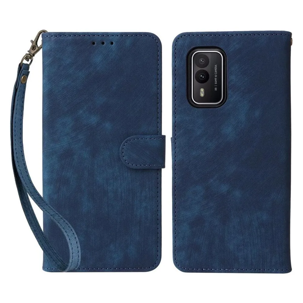 Cover-Discount Nokia XR21 - Etui mit RFID Blocker blau