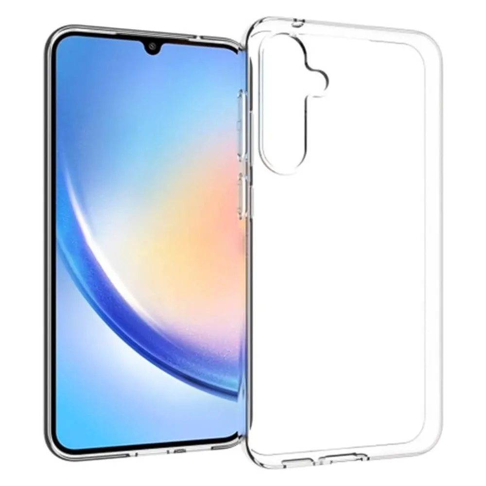 Cover-Discount Galaxy S23 FE - Silikon Gummi Case transparent