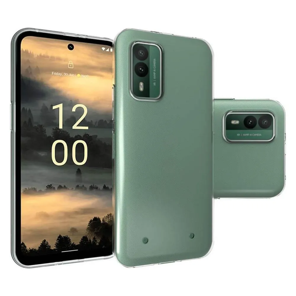 Cover-Discount Nokia XR21 - Silikon Gummi Case transparent