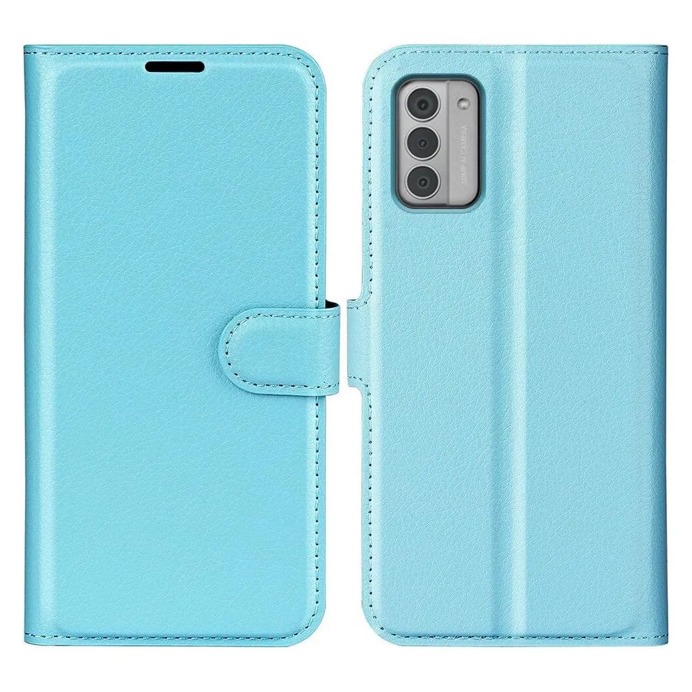 Cover-Discount Nokia G42 - Leder Etui Hülle blau
